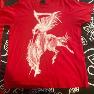 Givenchy oversized Tee Red size Small